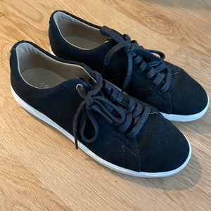 Black suede Cole haan sneakers